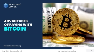 Advantages of Paying with Bitcoin