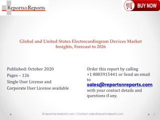 Electrocardiogram Devices Market Analysis 2020, Evolving Technologies, Future Trends, Revenue, Price Analysis, Business