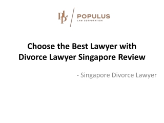 Divorce Lawyer Singapore Review