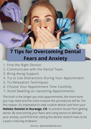 7 Tips for Overcoming Dental Fears and Anxiety