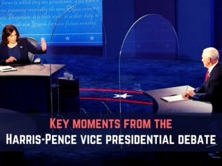 Key moments from the Harris-Pence vice presidential debate