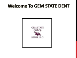 Paintless Dent Removal Boise, Idaho - Gem State Dent