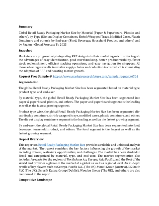 Retail Ready Packaging Market Size