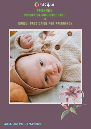 Pregnancy prediction horoscope free & Kundli prediction for pregnancy