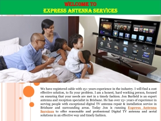 Excellent Extra TV Point’s Installation Service