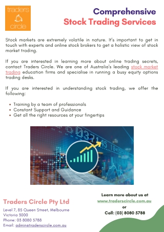 Comprehensive Stock Trading Services