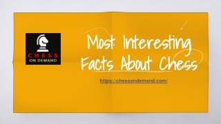 Most Interesting Facts About Chess