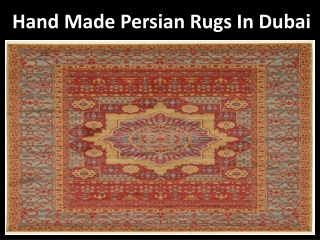 Handmade Persian Rugs Dubai