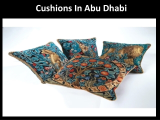 Cushions in Abu Dhabi