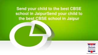 Send your child to the best CBSE school in Jaipur