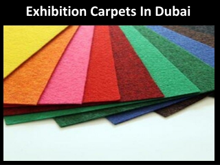 Exhibition Carpets in Dubai