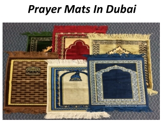 PRAYER MATS IN DUBAI