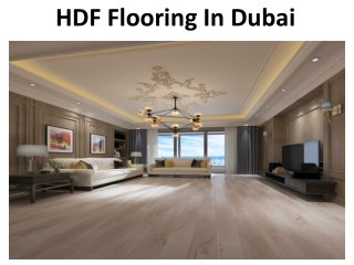 HDF Flooring Dubai