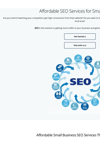 Affordable seo services