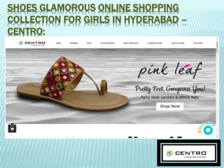 Shoes Glamorous Online Shopping Collection for Girls in Hyderabad – Centro: