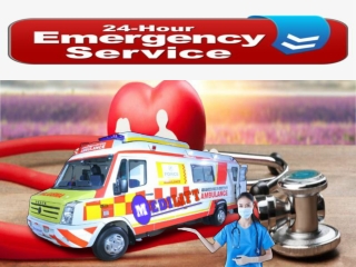 Full Life-Support Medilift Ventilator Ambulance Service in Gola Road