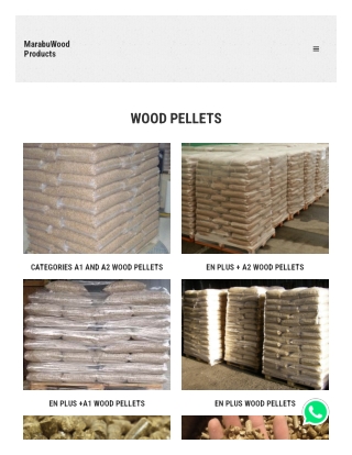 MarabuWoods Product - The Best Wood Pellets Supplier in USA