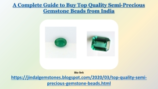 Top Quality Semi Precious Gemstone Beads from India