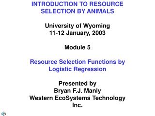 Module 2 Logistic Regression