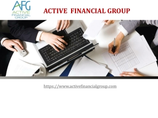 Planning Process of Active Finance Group