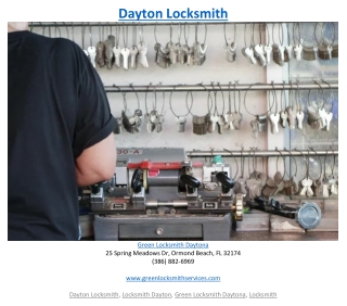 Dayton Locksmith