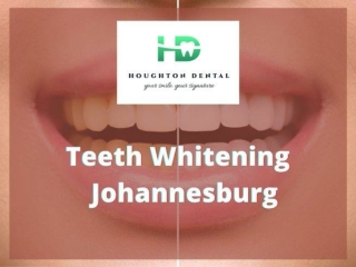 Teeth Whitening Johannesburg – Houghton Dental