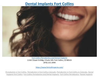 Dental Implants Fort Collins