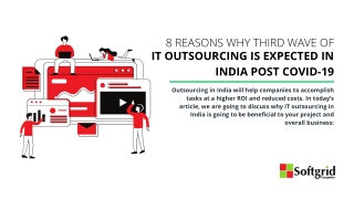 8 Reasons why Third Wave of It Outsourcing is Expected in India Post Covid-19