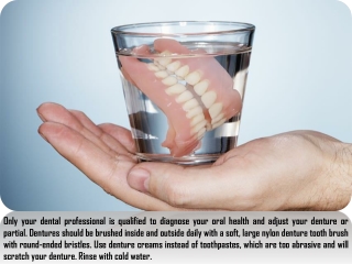 Virgin Island Dental Center | Denture Care