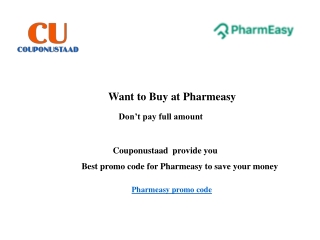 pharmeasy promo code & Di9scount Offer