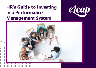HR's Guide to Investing in Performance Management System