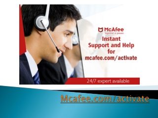 Mcafee.com/activate - Steps to Get McAfee With Product key 2020