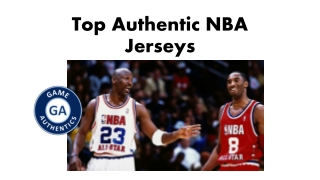 Top Authentic NBA Jerseys