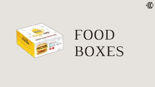 FOOD BOXES