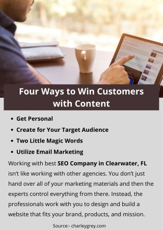 Four Ways to Win Customers with Content