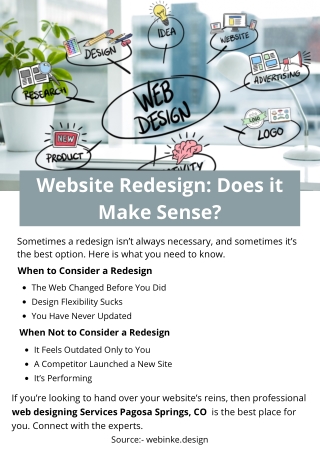 Website Redesign: Does it Make Sense?