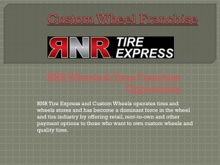 Custom Wheel Franchise