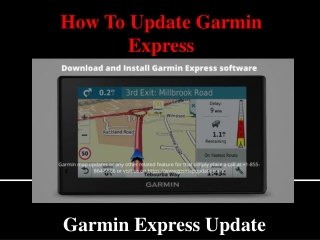 How To Update The Maps On Garmin?