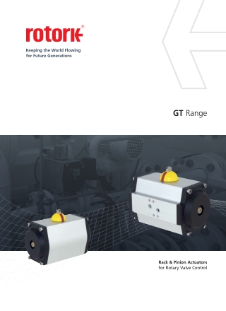 Rotork GT Fluid Power Actuators | Ytc India