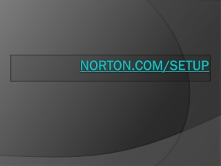 Guidance To Download Norton Setup
