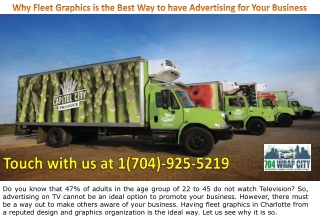 Why Fleet Graphics is the Best Way to have Advertising for Your Business