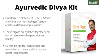 Ayurvedic Divya Kit