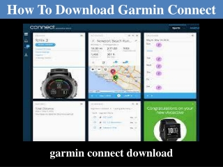 How To Download Garmin Connect