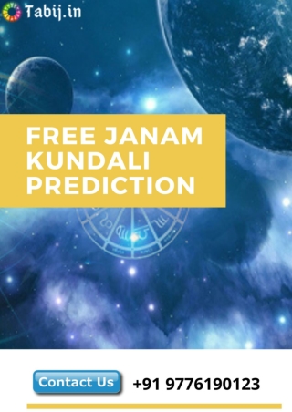 JANAM KUNDALI PREDICTIONS: FREE JANAM KUNDLI MILAN