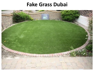 Fake Grass Dubai