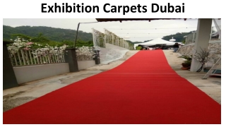 Exhibition Carpets Dubai