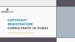 Copyright Registration Consultants in Dubai