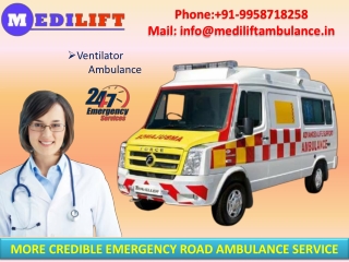 Get Cardiac Ambulance Service in Kurji and Kankarbagh Patna by Medilift