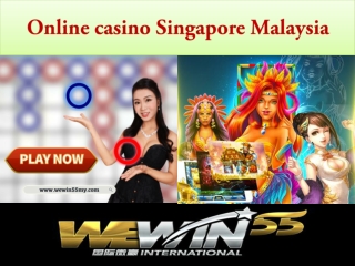 Reasons to choose online casino Singapore Malaysia