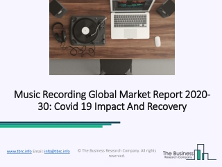 Music Recording Market Research Report: Global Analysis 2020-2023